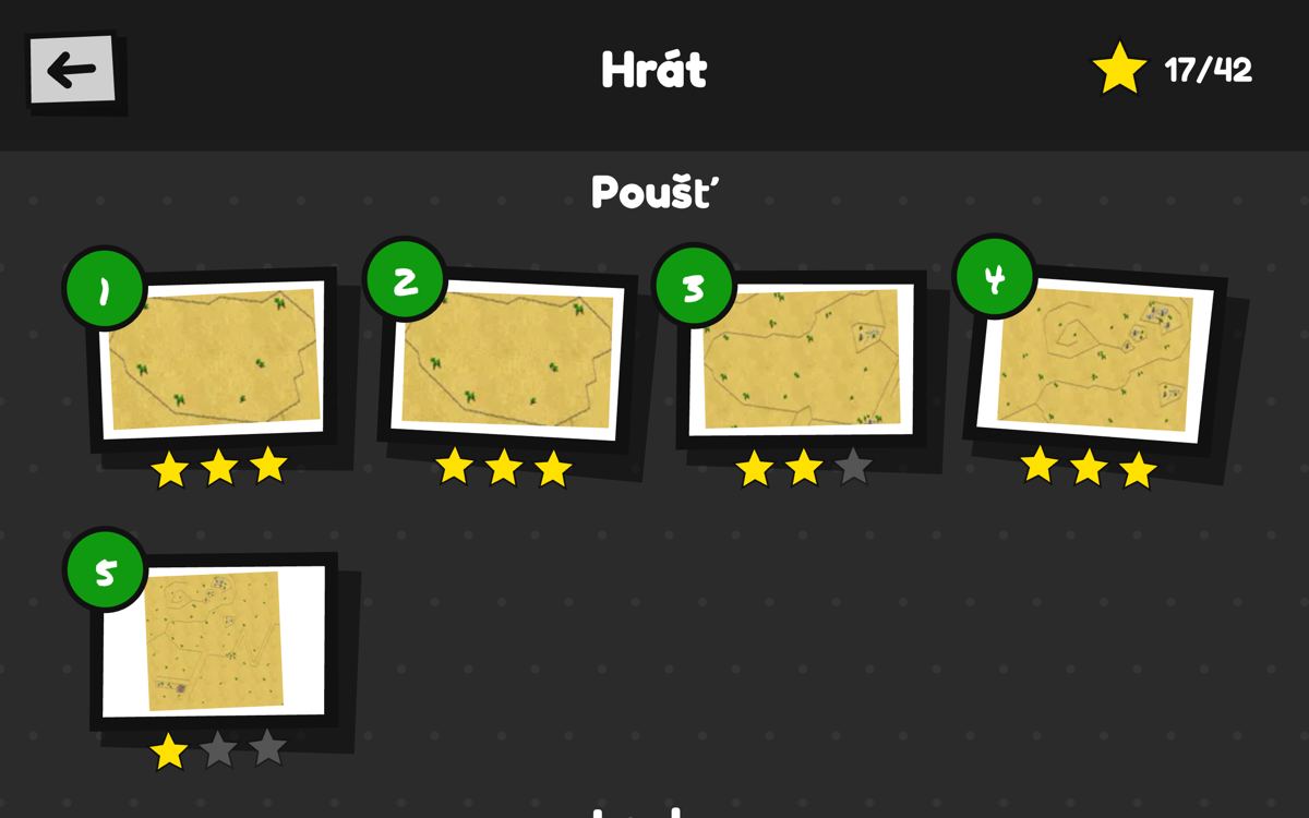 Výběr tratí s hvězdičkami